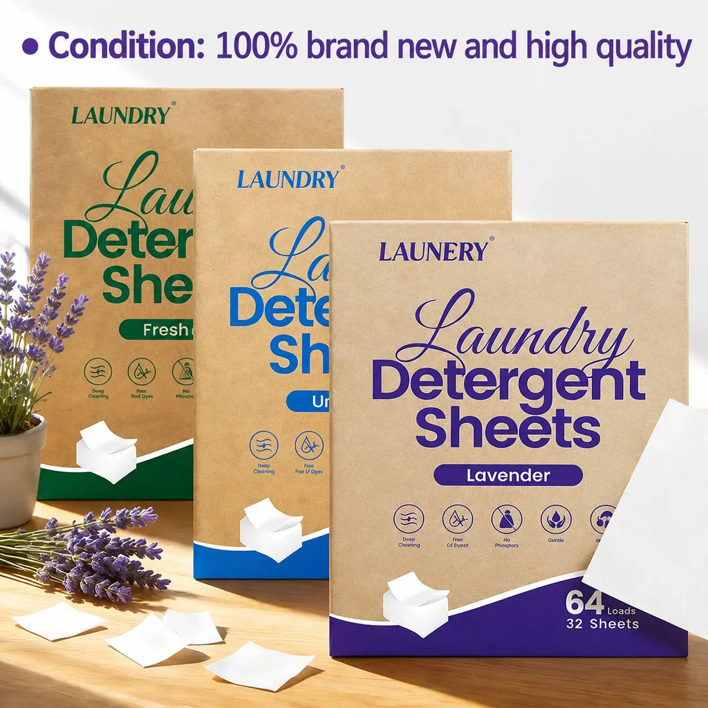 Lessive en Feuilles